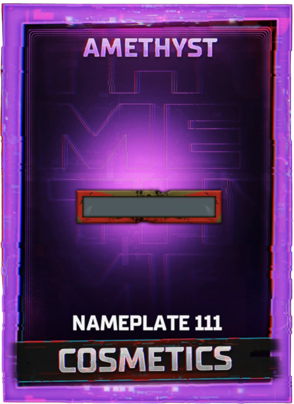 Nameplate 111