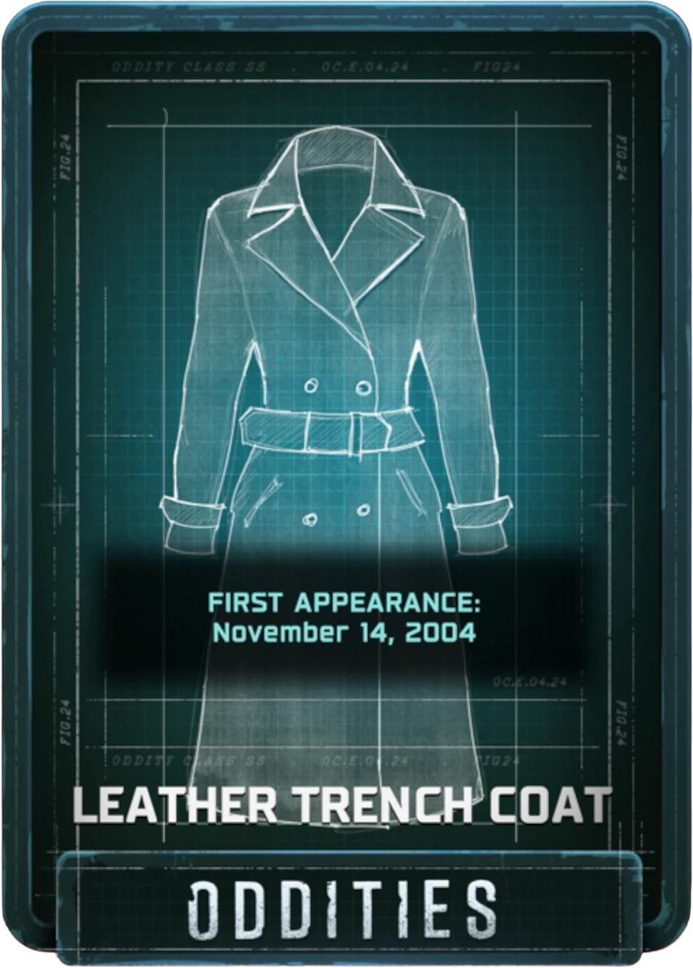 Leather Trench Coat