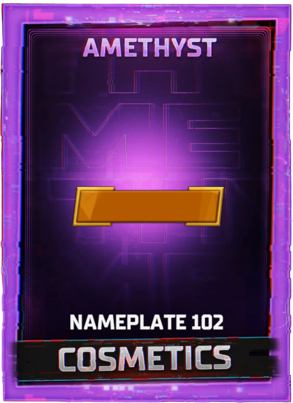 Nameplate 102