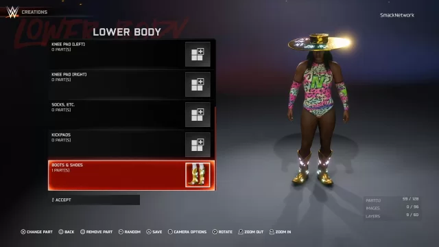 WWE 2K25 - The Island - Naomi WM40 Attire
