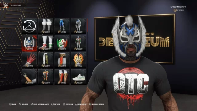 WWE 2K25 - The Island - New Masks (Patch 1.23)